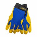 Forney Hydra-Lock Utility/MP Cowhide Work Gloves Menfts M 53153